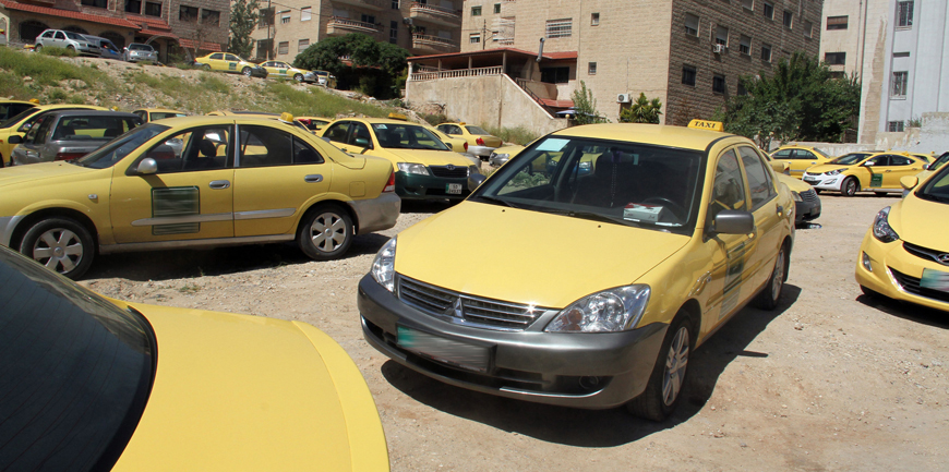 Some taxi drivers are accused of bad behaviour, activists say, while a unionist say these are an insignificant minority (Photo by Osama Aqarbeh)